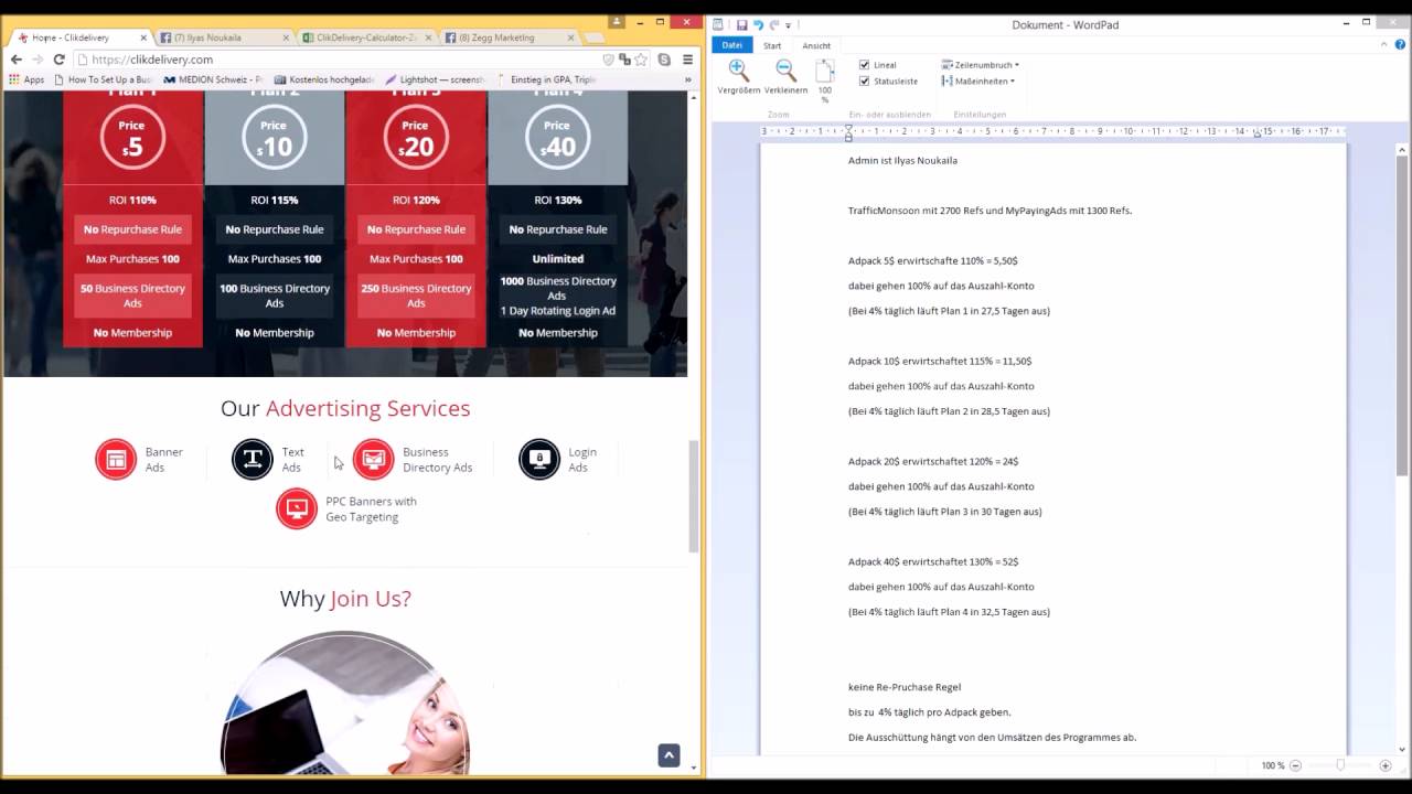 ClickDelivery review 2016 Scam Clik Delivery calculator mit Gamer123456