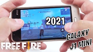 FREE FIRE en SAMSUNG GALAXY J1 mini