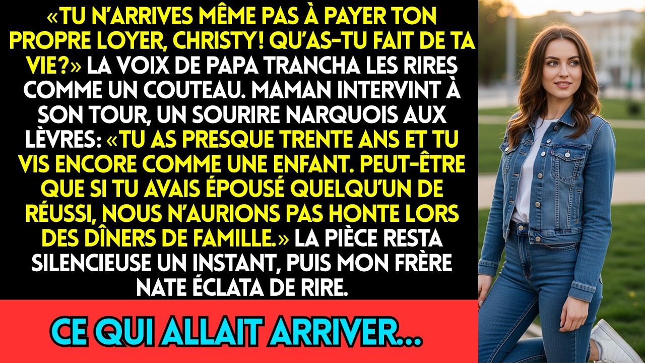 Au Dîner, Mes Parents Se Sont Moqués De Moi Parce Que J’Étais “Inutile” — Jusqu’À Ce Que Je Dise U