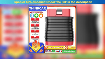THINKCAR BD6 obd2 Scanner Bluetooth Diagnostic Full System Diagnosis 5 Reset Function Scan Tool