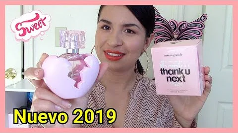 Perfume Thank U next de Ariana Grande | Perfume de Celebridad