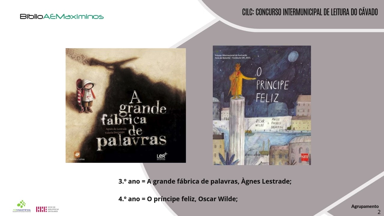 CILC: Prova de escola - 7 a 13 de janeiro