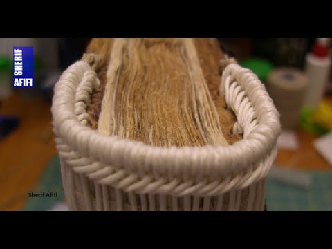 Byzantine (Greek) headband  Handmade books, Bookbinding, Bookbinding tools