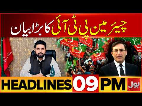 Chairman PTI Strong Statement | Israel Election 2026 | BOL News 9 PM Headlines | Govt In Action