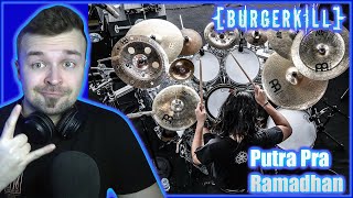 DRUMMER REACTS : Burgerkill - Integral (Drum Playthrough by Putra Pra Ramadhan)