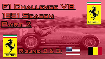 F1 Challenge VB - Career mode - 1951 Part 2 - Fangio Looking strong