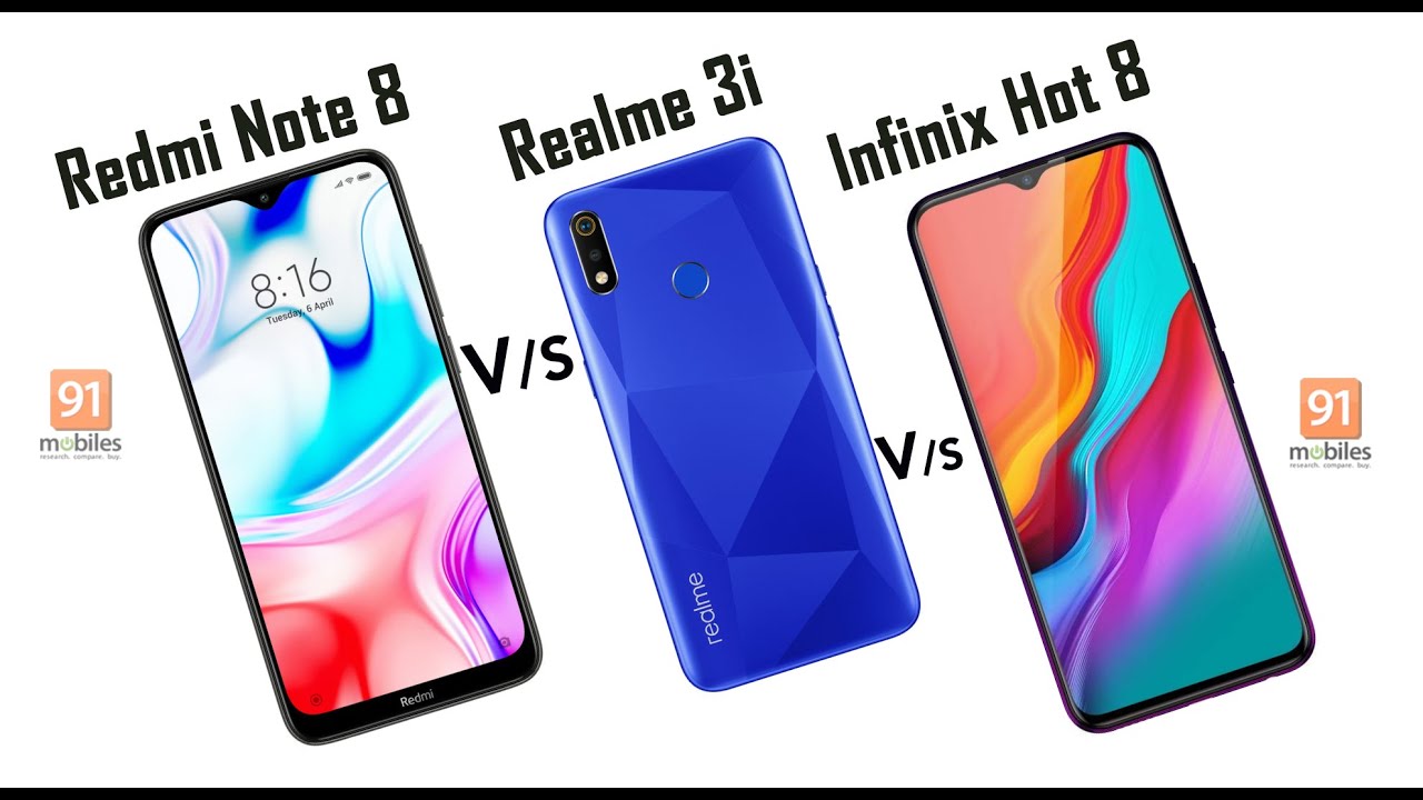 Realme C3 Vs Redmi 8