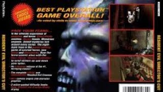 Resident Evil DC Director’s Cut outdoors on CRT / PS2 RE1 #gaming