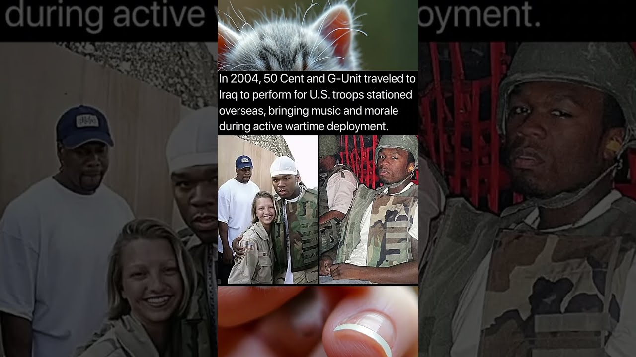 2004 50 Cent And G Unit Traveled To Iraq Perform For U S Troops Stationed Overseas Bringing