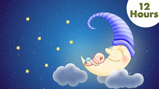 12 Hours Relaxing Lullaby Music for Babies Bedtime Lullaby Sleep Calm Piano Music Lullaby for Babies