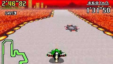 F-Zero Maximum Velocity - Fire Field: Land Mine Circuit