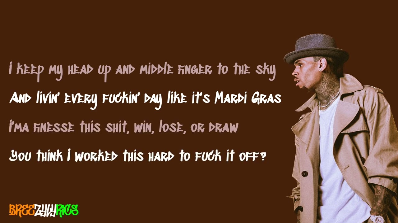 Tee Grizzley - Fuck It Off (feat. Chris Brown) [LYRIC VIDEO]