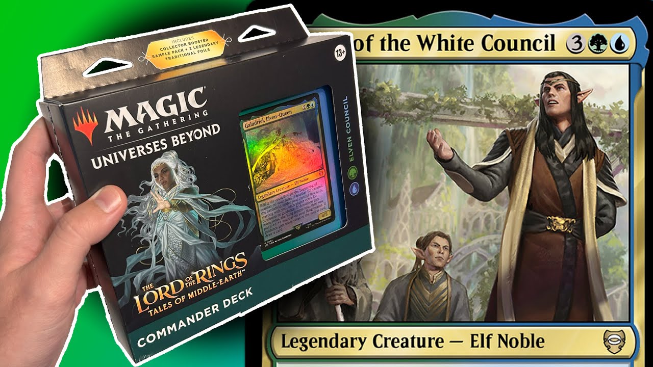 Распаковка командира Эльфийского совета Прекона