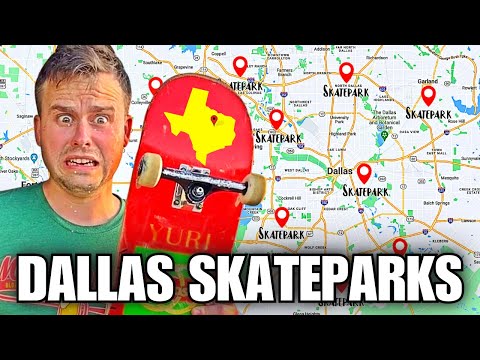 Ranking the 21 Best & Worst Dallas Skateparks! [COMPLETE LIST]