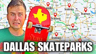 Ranking the 21 Best & Worst Dallas Skateparks! [COMPLETE LIST]