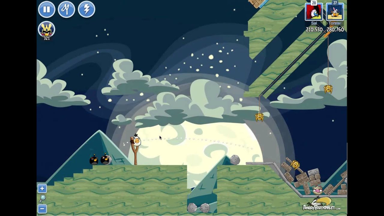 Angry Birds Friends Halloween Tournament Level 5 Week 128 Walkthrough | October 27th