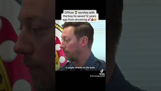 #police #officer reunites with #boy he saved 12 years ago