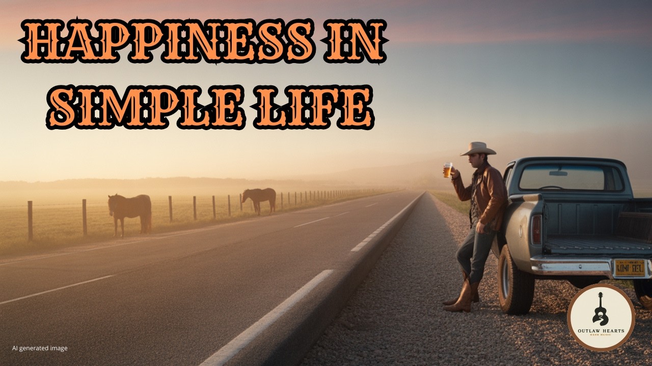 Playlist for those who find HAPPINESS in the SIMPLE LIFE // Modern Country Music // #darkcountry