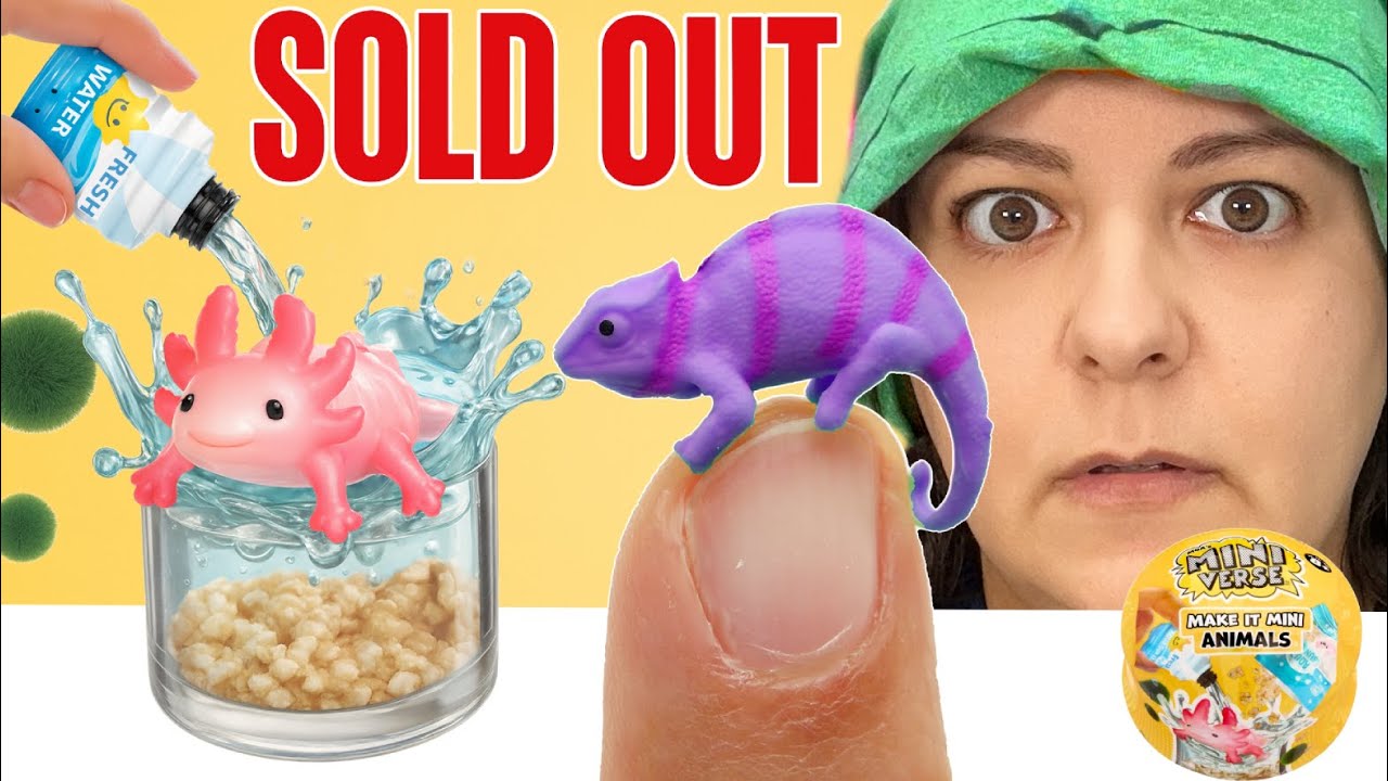 I Bought SOLD OUT Mini Pets By Cheating Miniverse Animals