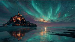 Fantasy Ambient Music — Aurora Kingdom by the Sea | Magical Fantasy Ambience for Relax, Sleep