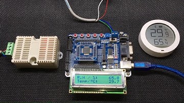 WTR10-E MODBUS (RS485) Temperature-Relative Humidity Transmitter Demo