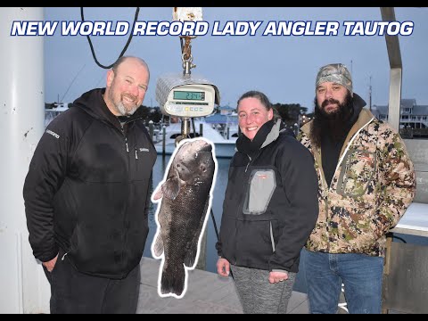 Jigging World  Offically, the BIGGEST Tautog aka Blackfish caught