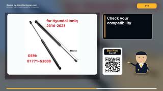 Fixing a Sagging Trunk Hyundai Ioniq Lift Support Replacement