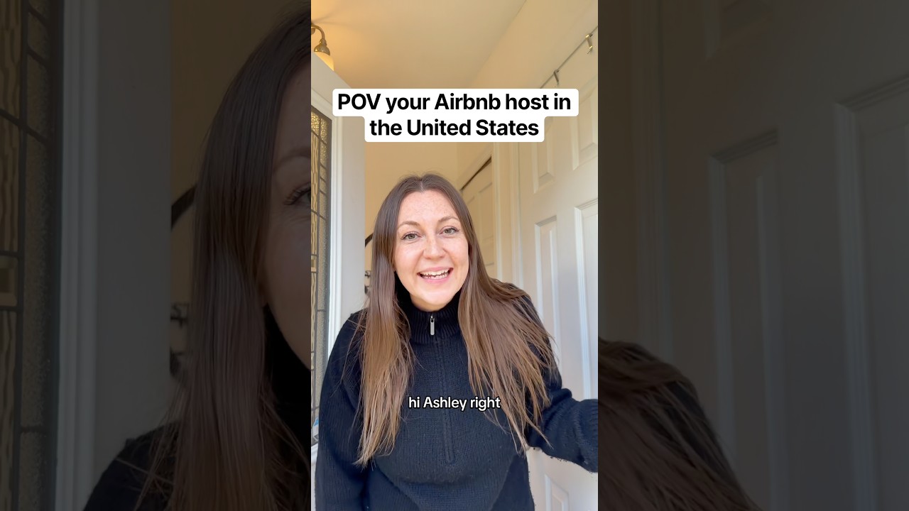 POV your Airbnb host in the US #usa #american #airbnb #travelhumor #travel #funny