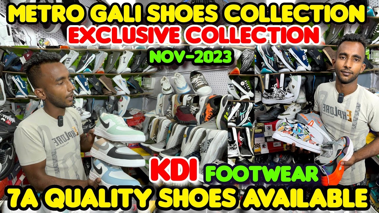 Kolkata Metro Gali Shoe Market Esplanade Shoe Market Brand New 7a