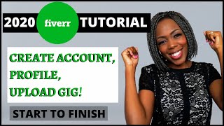 FIVERR TUTORIAL | Create Fiverr Account & Fiverr Gig | Make Money Online Zimbabwe, South Africa screenshot 2