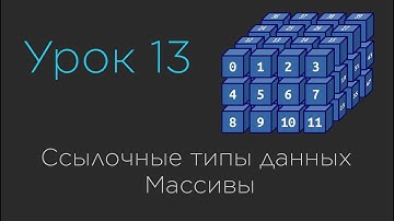 Урок 13. Сложные типы данных. Массивы