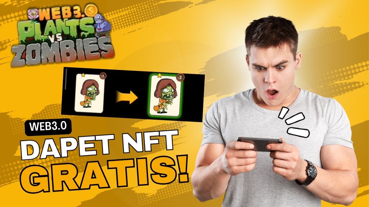 Cara Bermain Main Web3.0 Plants Vs Zombie NFT Gratis! crypto Games 