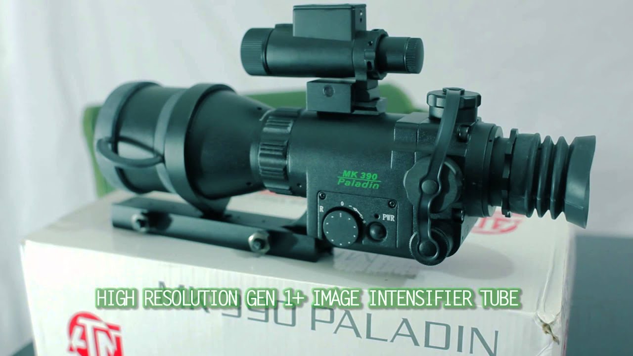 ATN Aries MK390 Paladin Night Vision Riflescope NVWSM39010 - YouTube