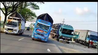 STORY WA TRUCK ABC BUNGA CABE BLUE OLENG parah bos