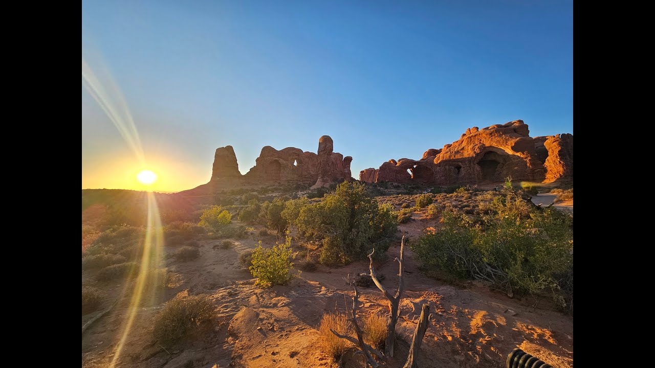 Double Arch, Turret Arch, and Windows Loop Trail, Arches National Park, Moab, Utah 09/28/2024
