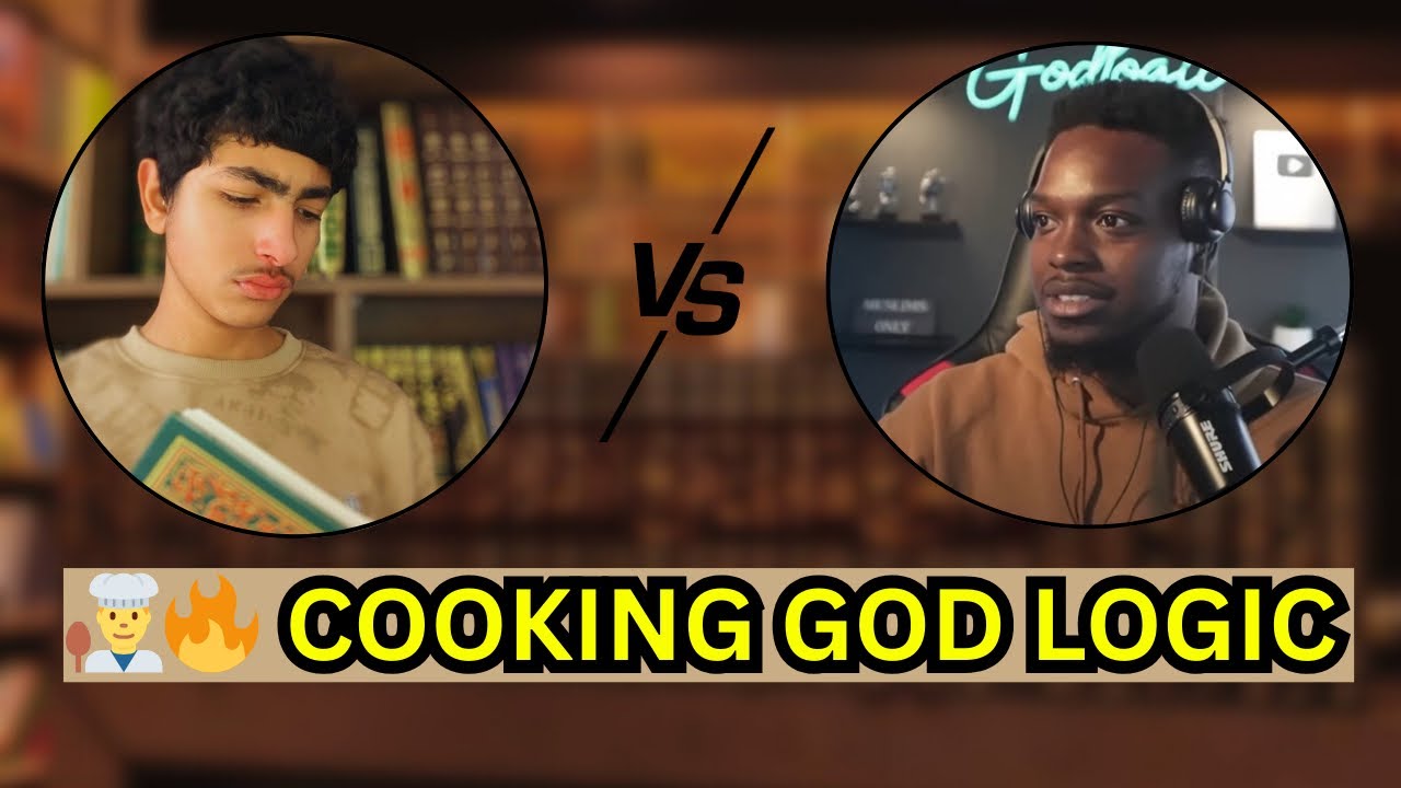 God Logic STEAMROLLED on his Live - Caught lying on the Bible - YouTube