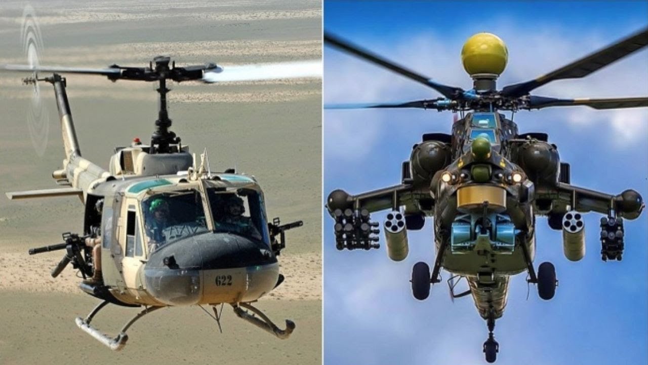 Почему у шасси вертолётов США сделаны полозья, а у российских - колеса