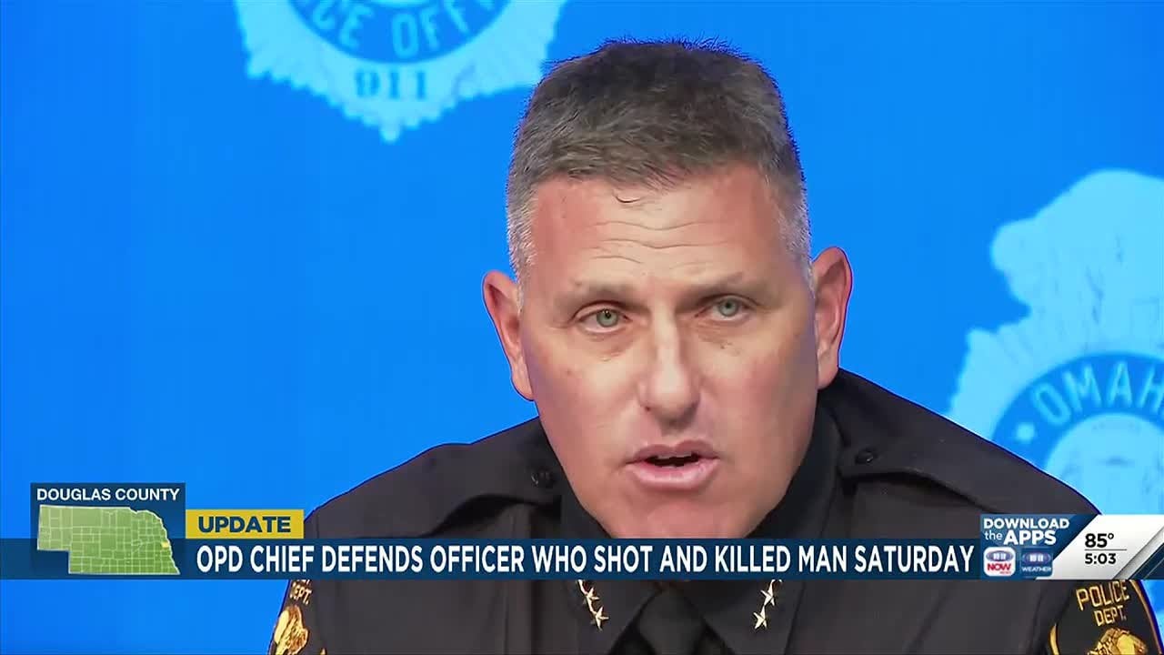 Omaha Police chief defends officer who shot and killed man Saturday ...