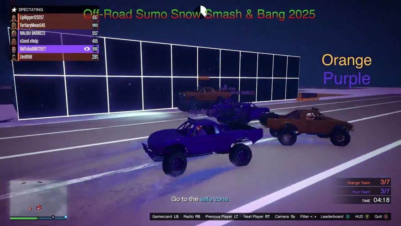 OffRoad Sumo Snow Smash & Bang 2025  Replay Semi Final