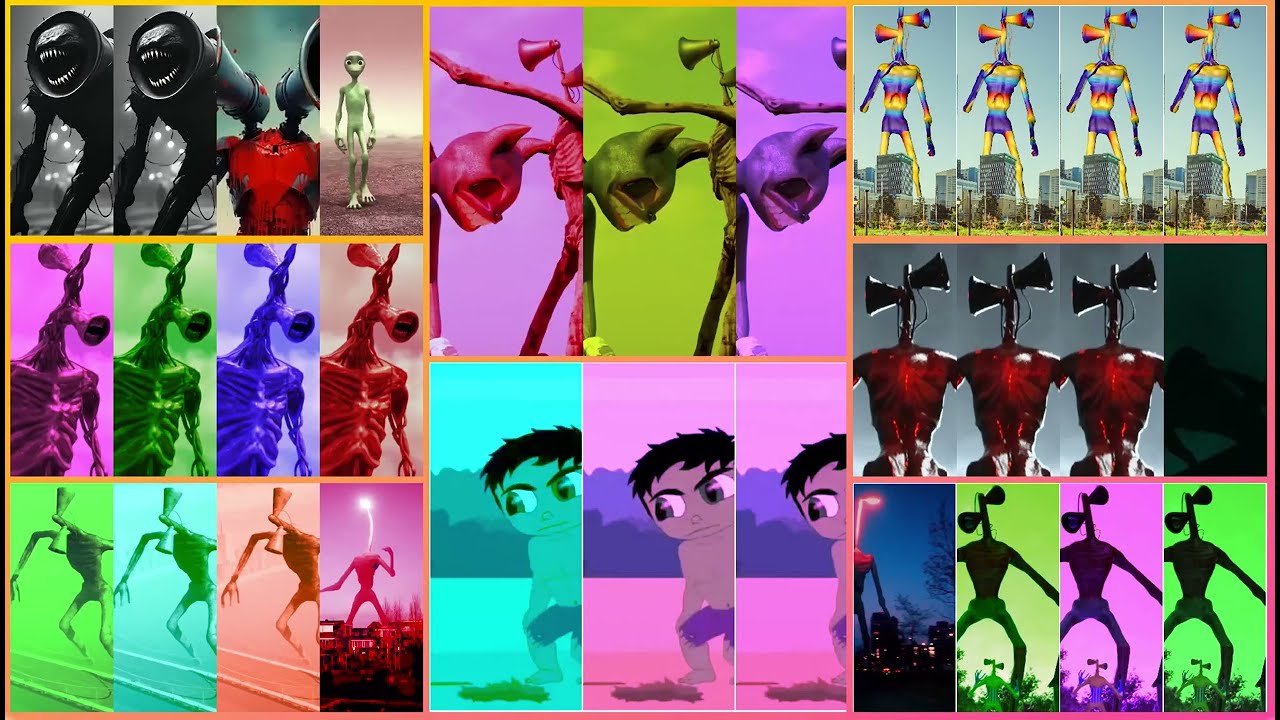 Siren head mix combo coffin dance meme song (cover)l siren head megamix coffin dance song cover