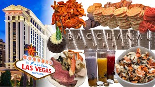Bacchanal Buffet Las Vegas Walkthrough Tour of the Largest Buffet in Las Vegas a