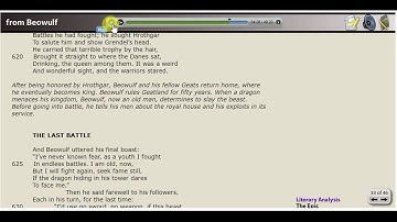 Beowulf Battle with Grendels Mother Audio