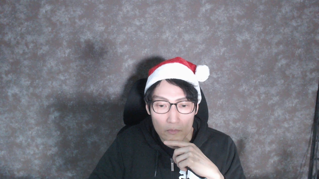 TTMつよしクリスマスなのでライブ ※中身本気でないです 適当に飲んで食べたりしてるだけ