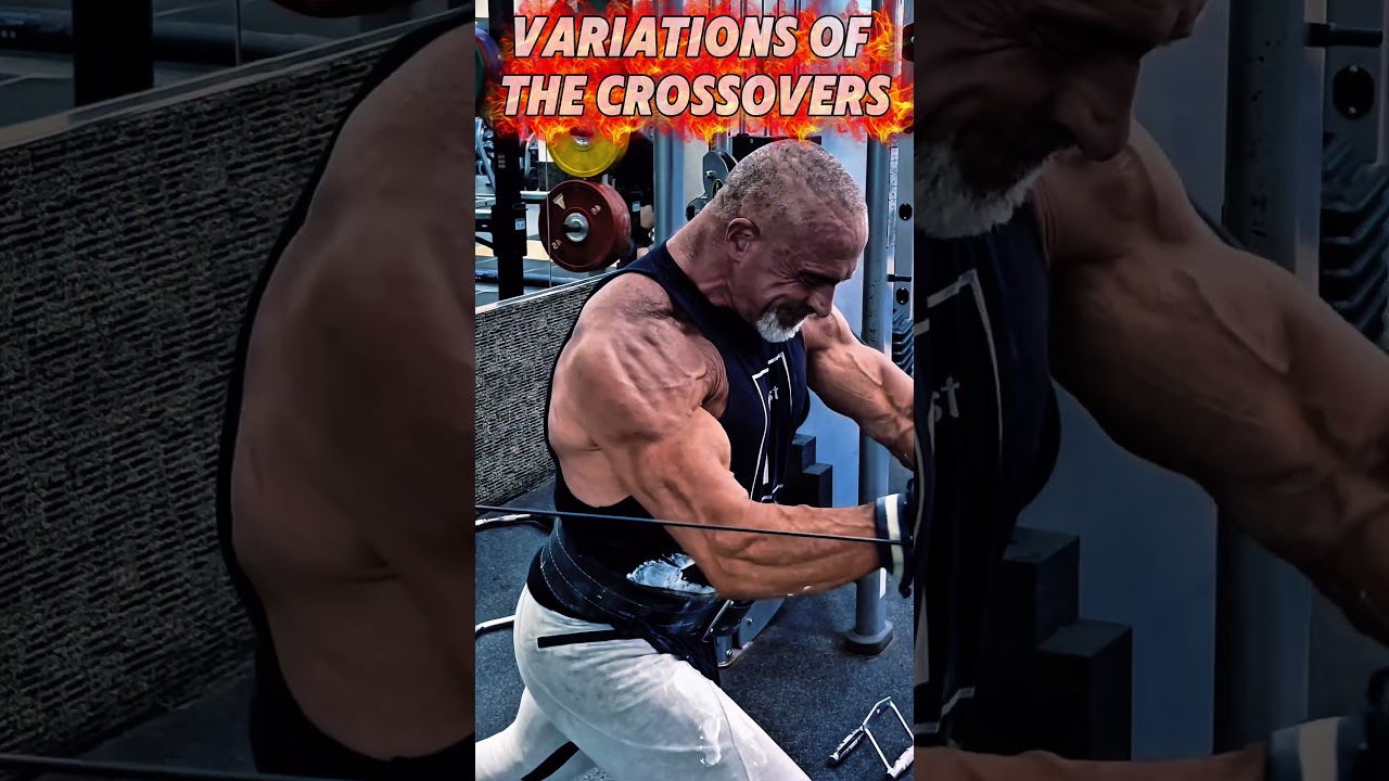 VARIATIONS OF THE CABLE CROSSOVER FOR CHEST #chest #motivation #workouttips #workout ￼