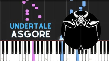 Asgore (Piano Solo Tutorial) - Undertale