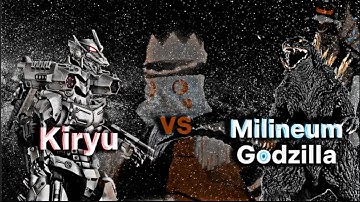 Type II Kiryu vs millennium Gojira, a battle which decides kaiju universe