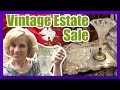 Last minute estate sale with bargain finds!