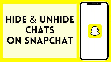 How To Hide & Unhide Chats On Snapchat 2024
