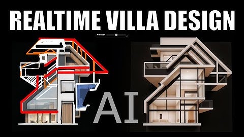 Realtime Villa Design: AI Architecture Sketch Rendering with Krea - #ai #architecture #aiart