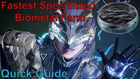 Fastest Specialized Biometal Farm | First Descendant | 112/113 Amorphous Material